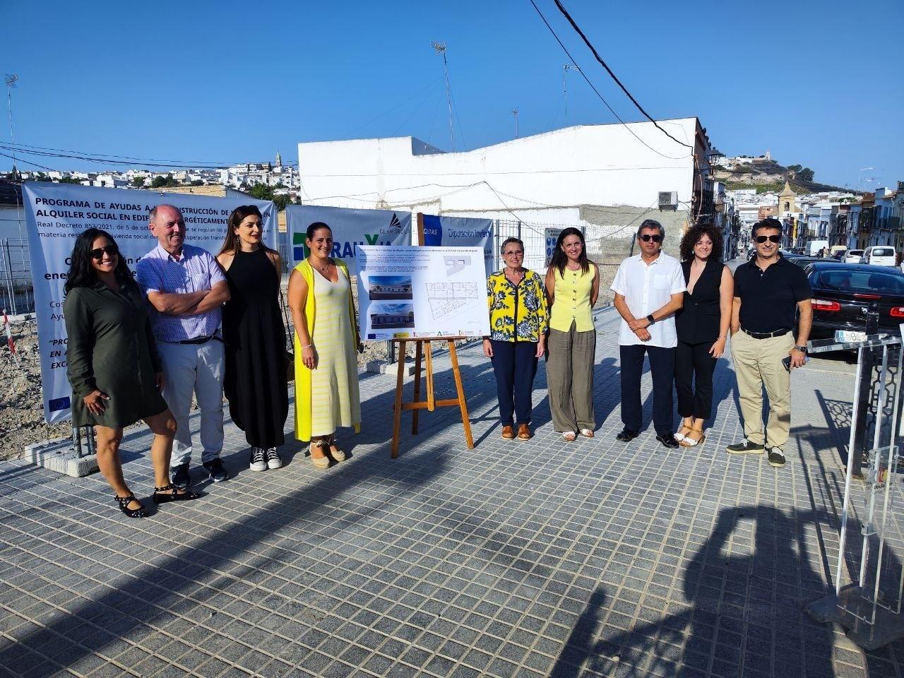 Comienza la construcción de tres viviendas públicas en alquiler en Aguilar de la Frontera