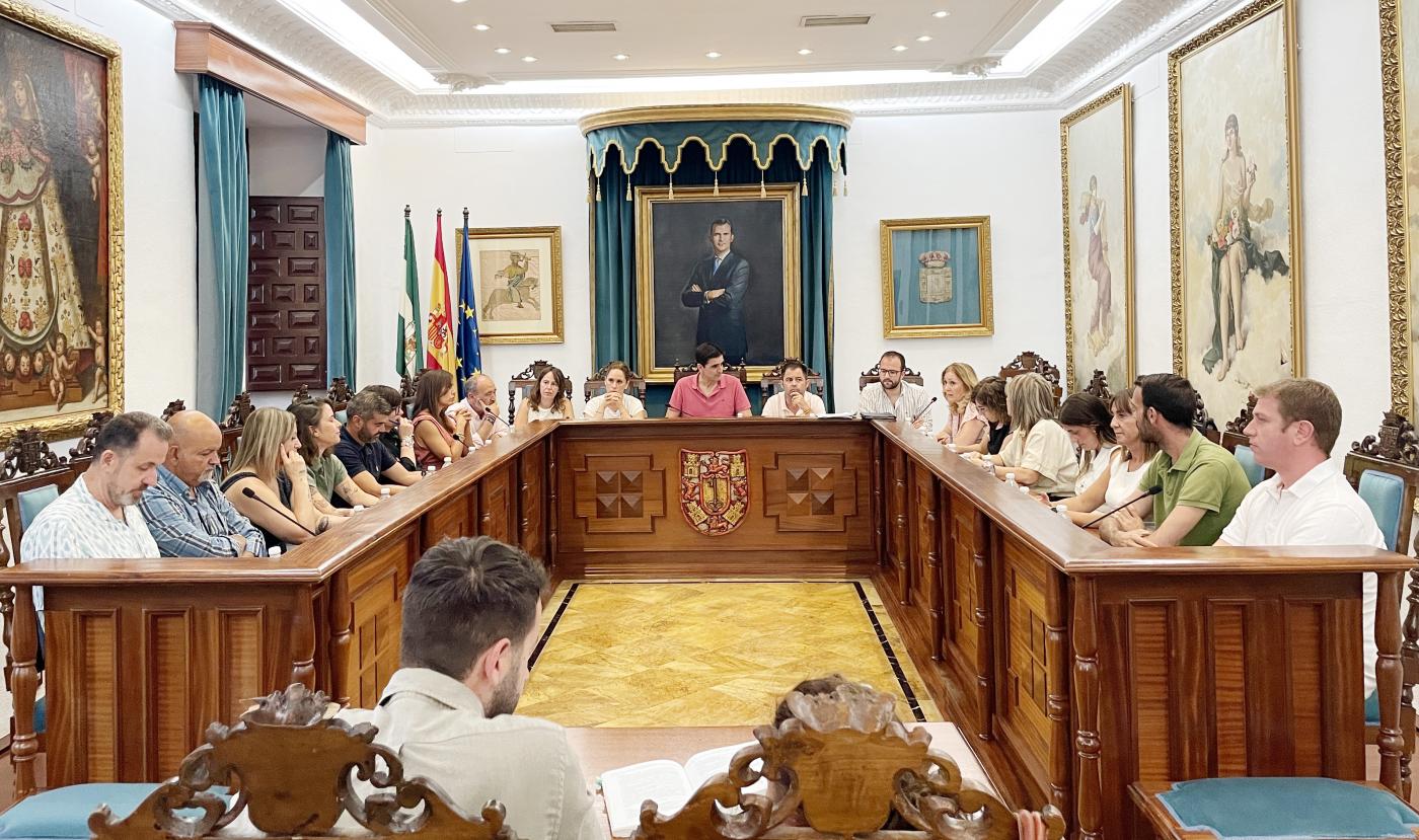 Pleno municipal del pasado martes.  - 