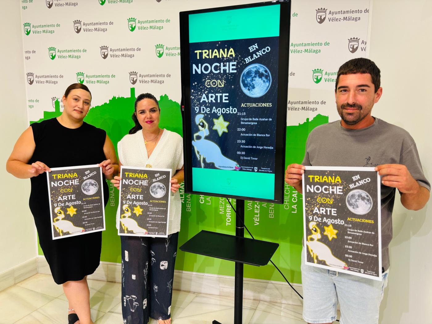Presentación de la Noche con Arte en Triana. - Ayuntamiento Vélez-Málaga