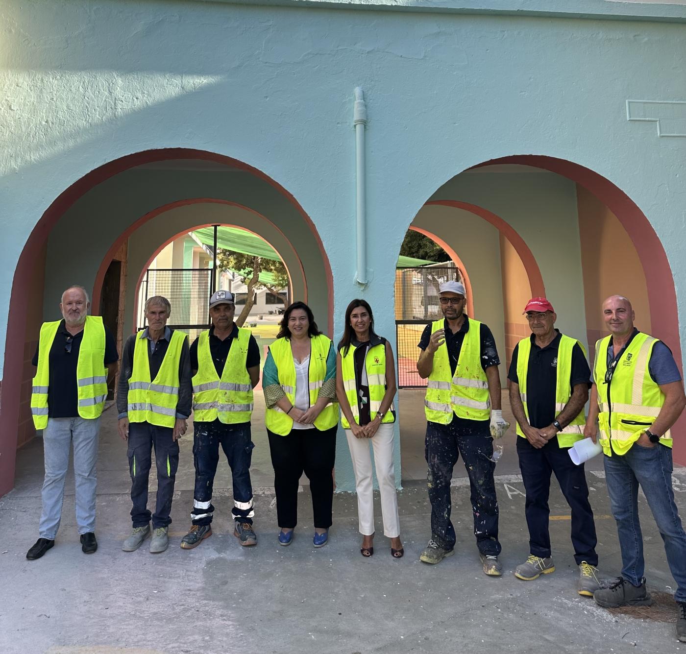 El Patio de Infantil del CEIP La Chanca se beneficia de las inversiones del PFEA