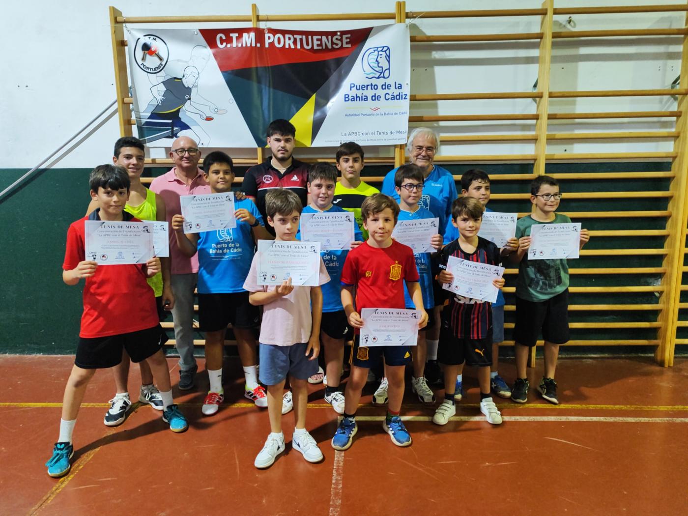 Concentración de Tecnificación “La APBC con el Tenis de Mesa”
