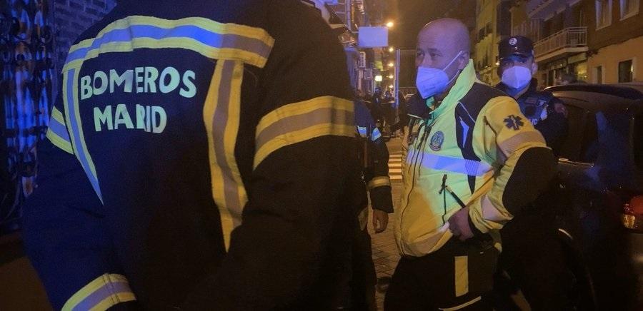 Fallece un hombre en un incendio en el distrito madrileño de Latina