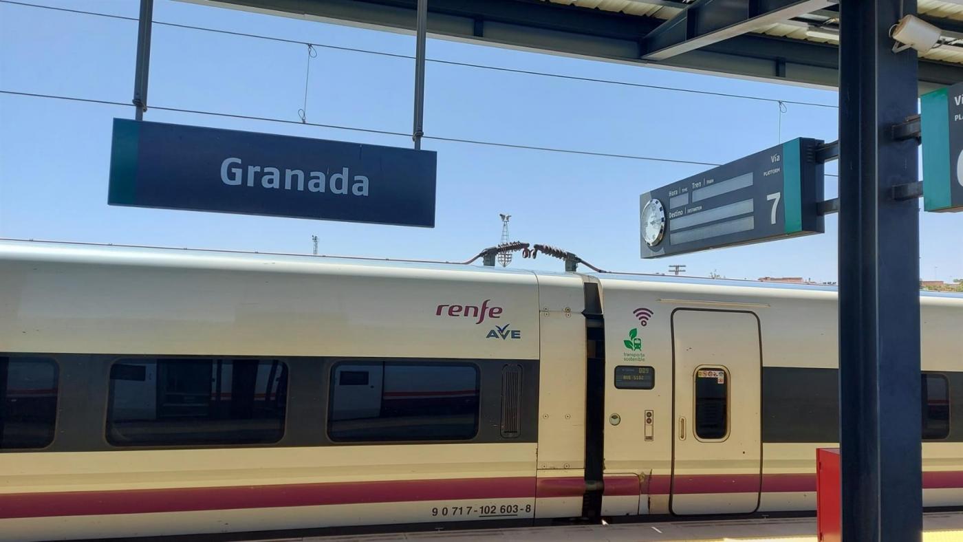 Andenes en la estación de Andaluces. - Europa Press.