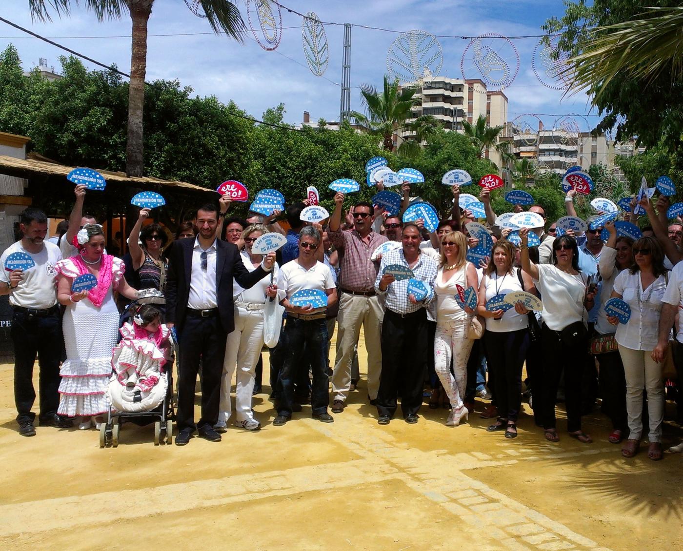 Reivindicación en la Feria 