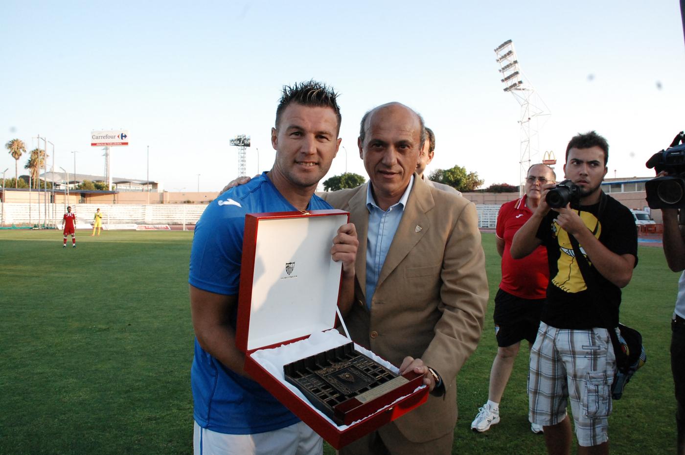 Antoñito con Del Nido. J.F.C.