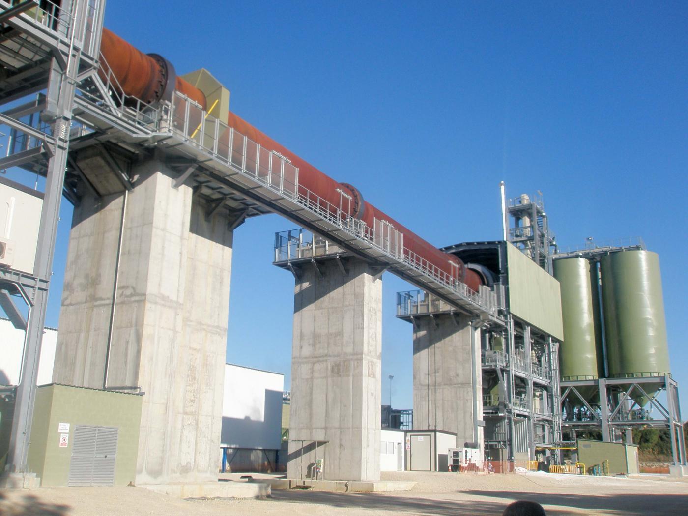 Instalaciones de Sibelco. Macías