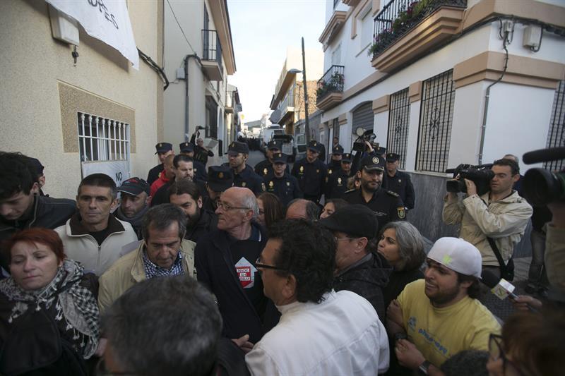 Desalojo. EFE