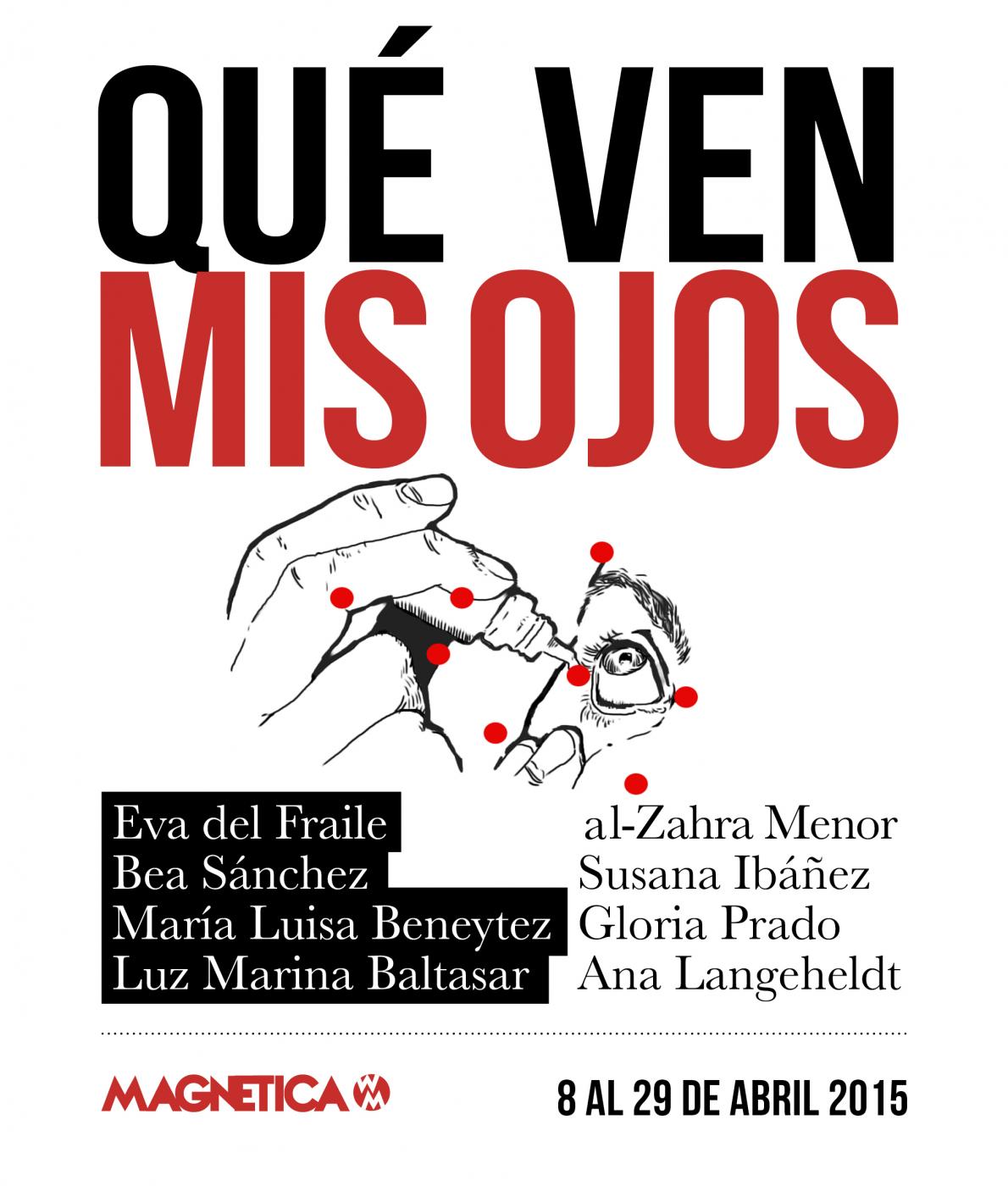 Cartel de la muestra Cedida