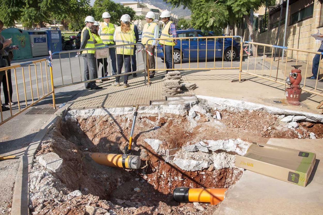 Visita obras gas natural Rohu