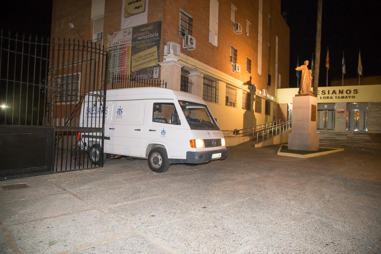 La furgoneta en marcha. Marga Ávila