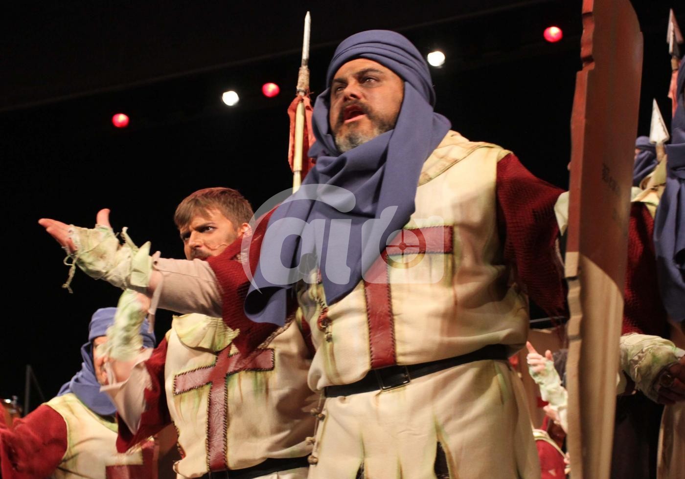 Los luchadores Álvaro Geneiro