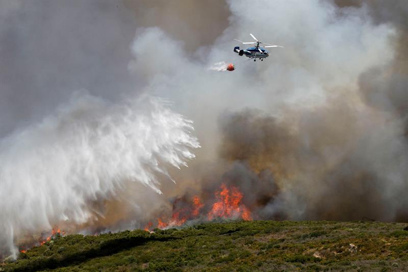Incendio Santa Margarita EFE