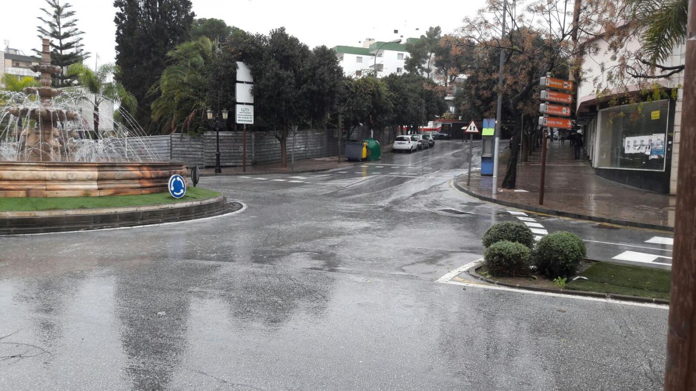 LLuvias en Torremolinos 