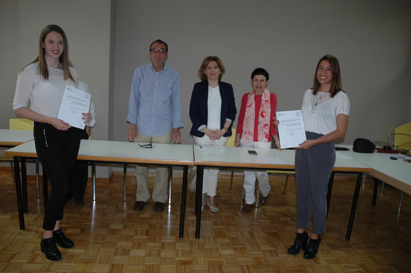 Entrega de diplomas. A.I.