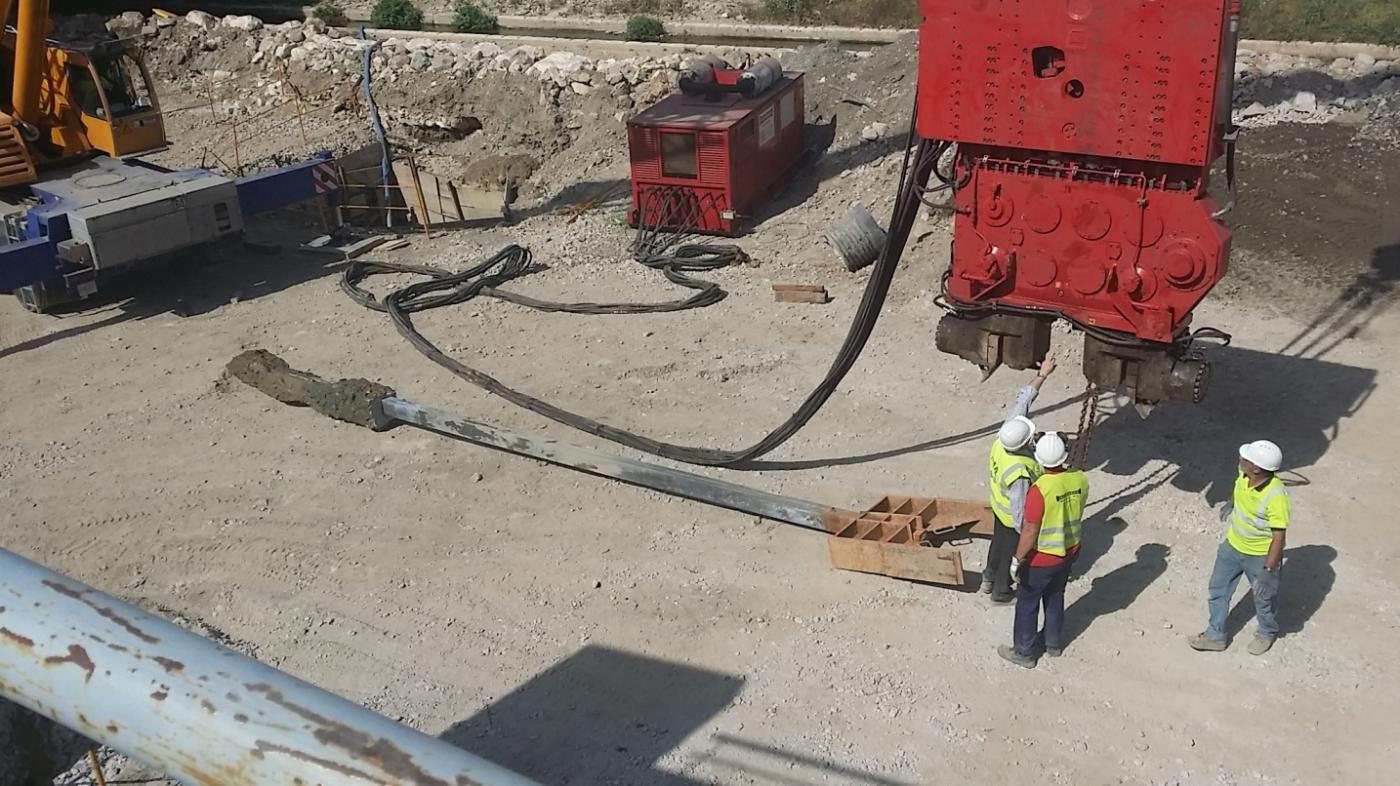 Obras en el puente de tetuán vm