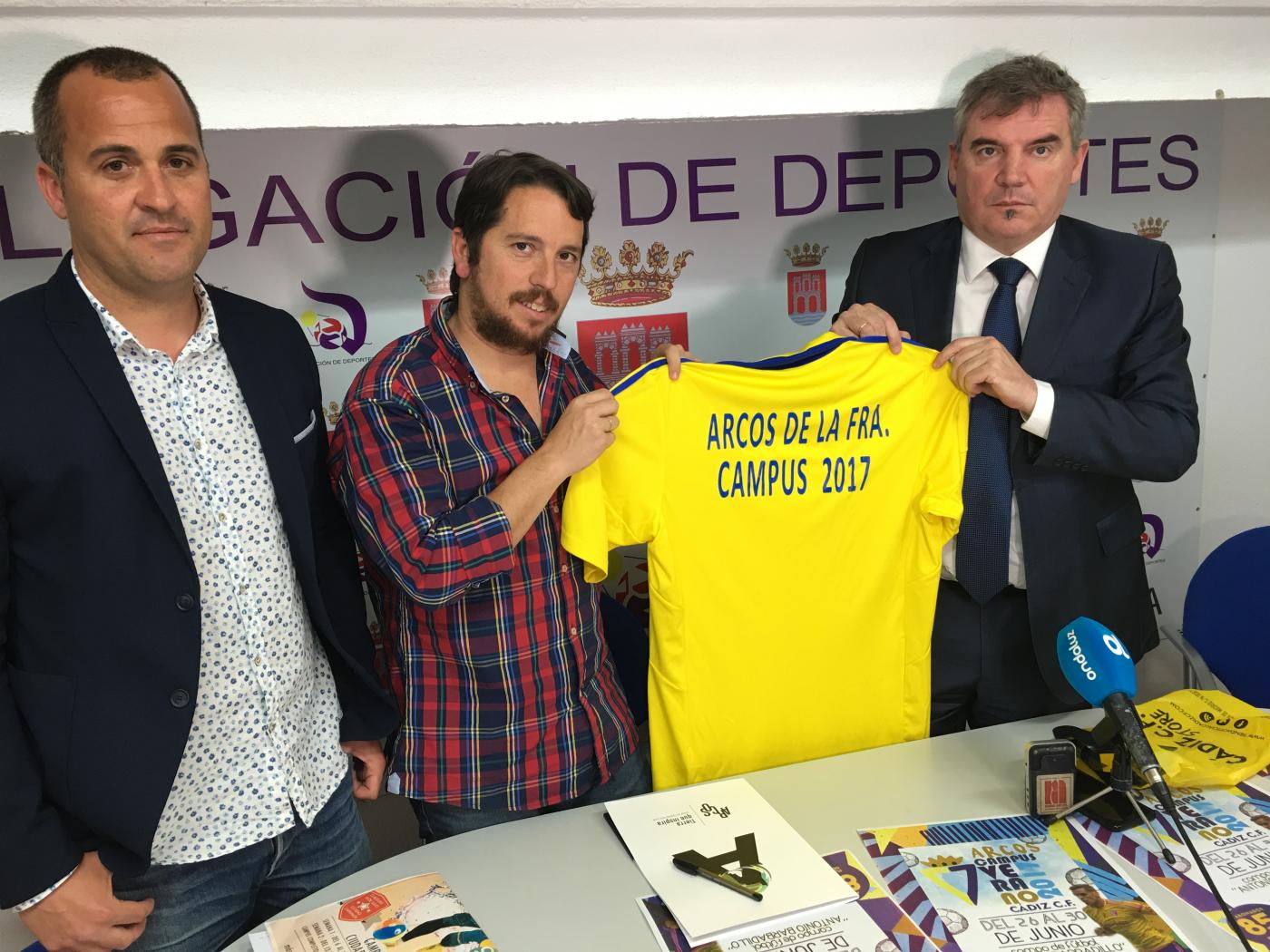 Presentación del campus del Cádiz C.F. M.G.