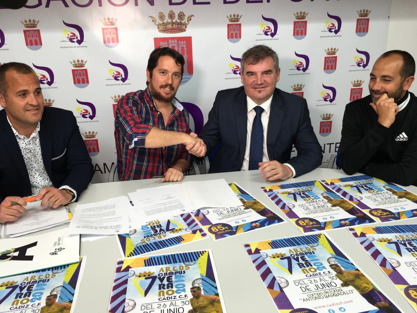 Presentación del campus del Cádiz C.F. M.G.