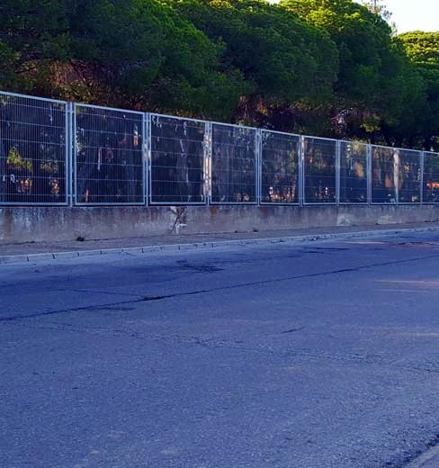 El mal estado del pavimento del paseo Tejada 