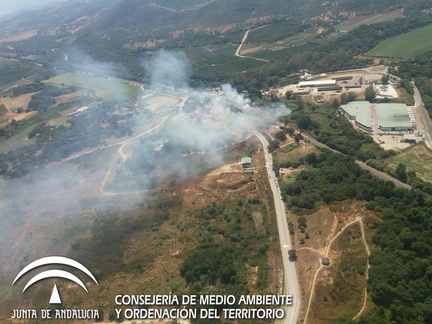 Incendio de Castellar. Infoca