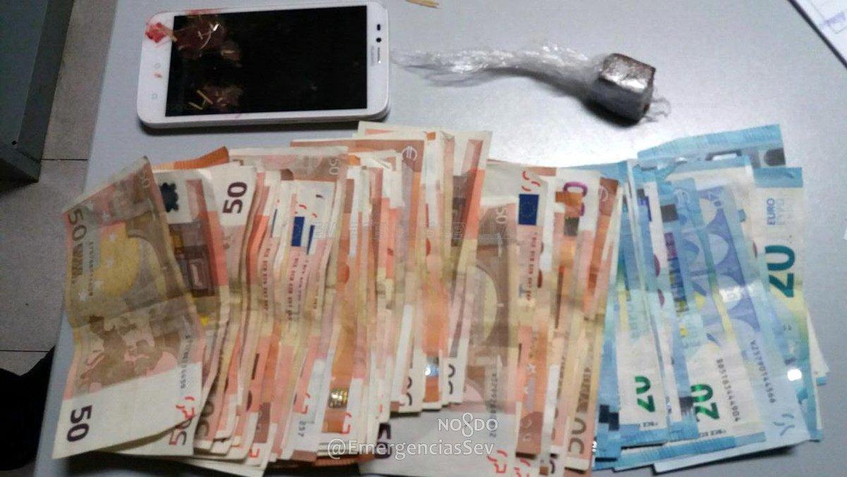 Dinero intervenido @EmergenciasSev