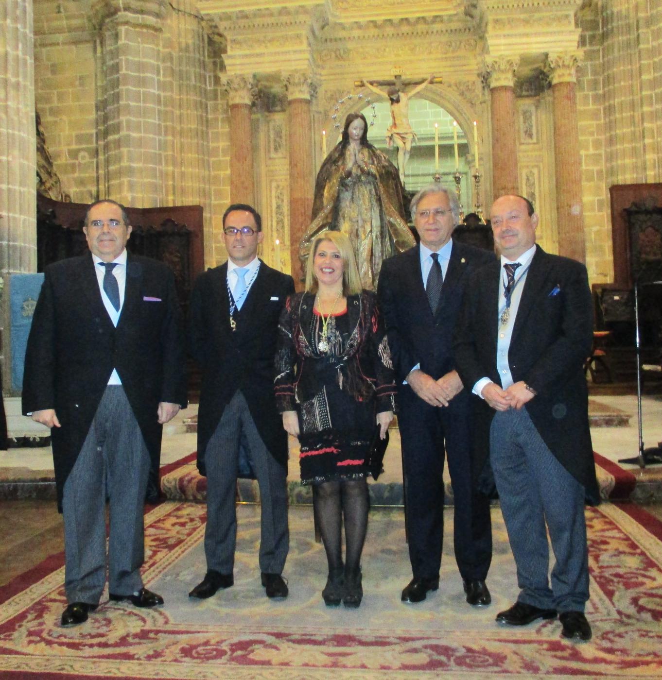 La alcaldesa ha renovado el voto inmaculista de la ciudad MCS