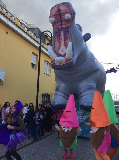 Cabalgata en Palmones.-AI 