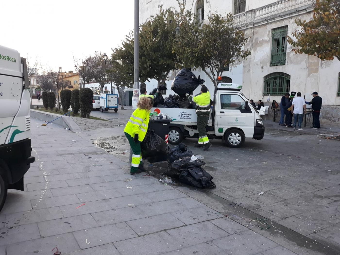 Huelga de limpieza en El Puerto. AI