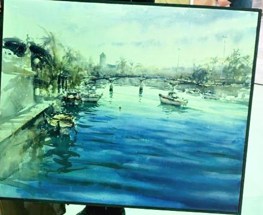 Concurso de pintura rápida. AI