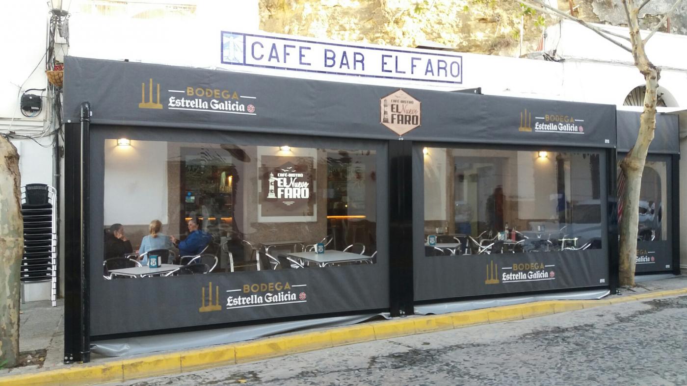 Fachada del nuevo Faro. macías