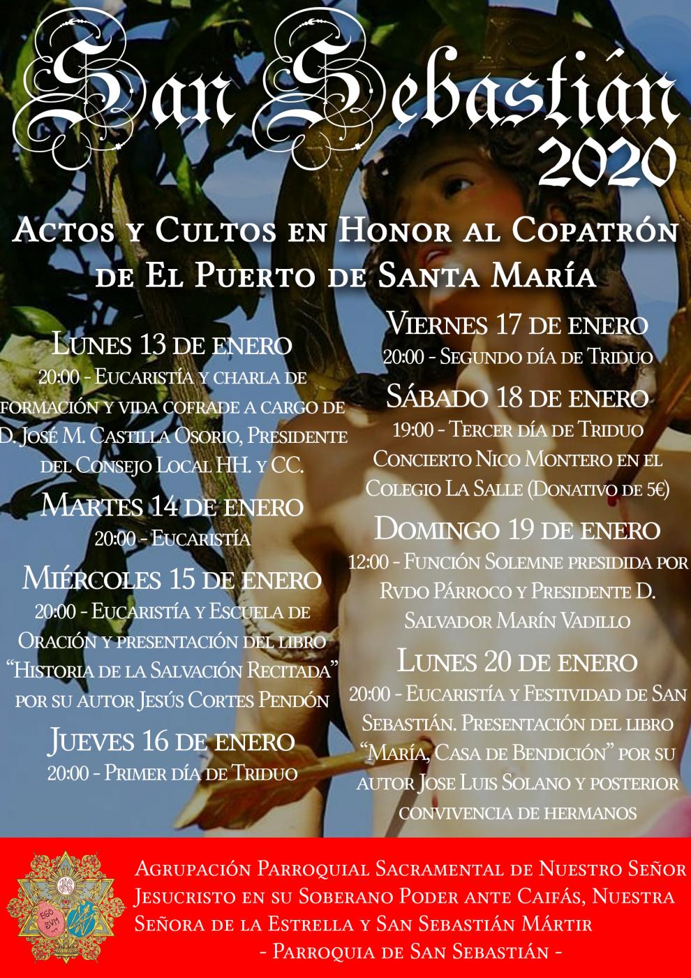 Programa de actos por San Sebastián. AI