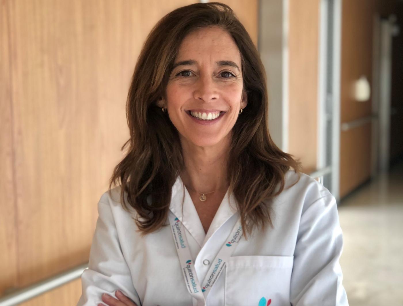La doctora Lucía Díaz Cañaveral, especialista del Servicio de Neumología. QUIRONSALUD