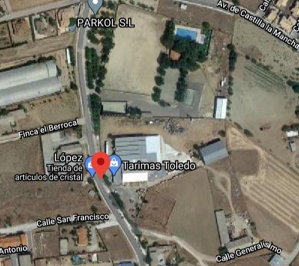 Lugar del suceso. - Google Maps