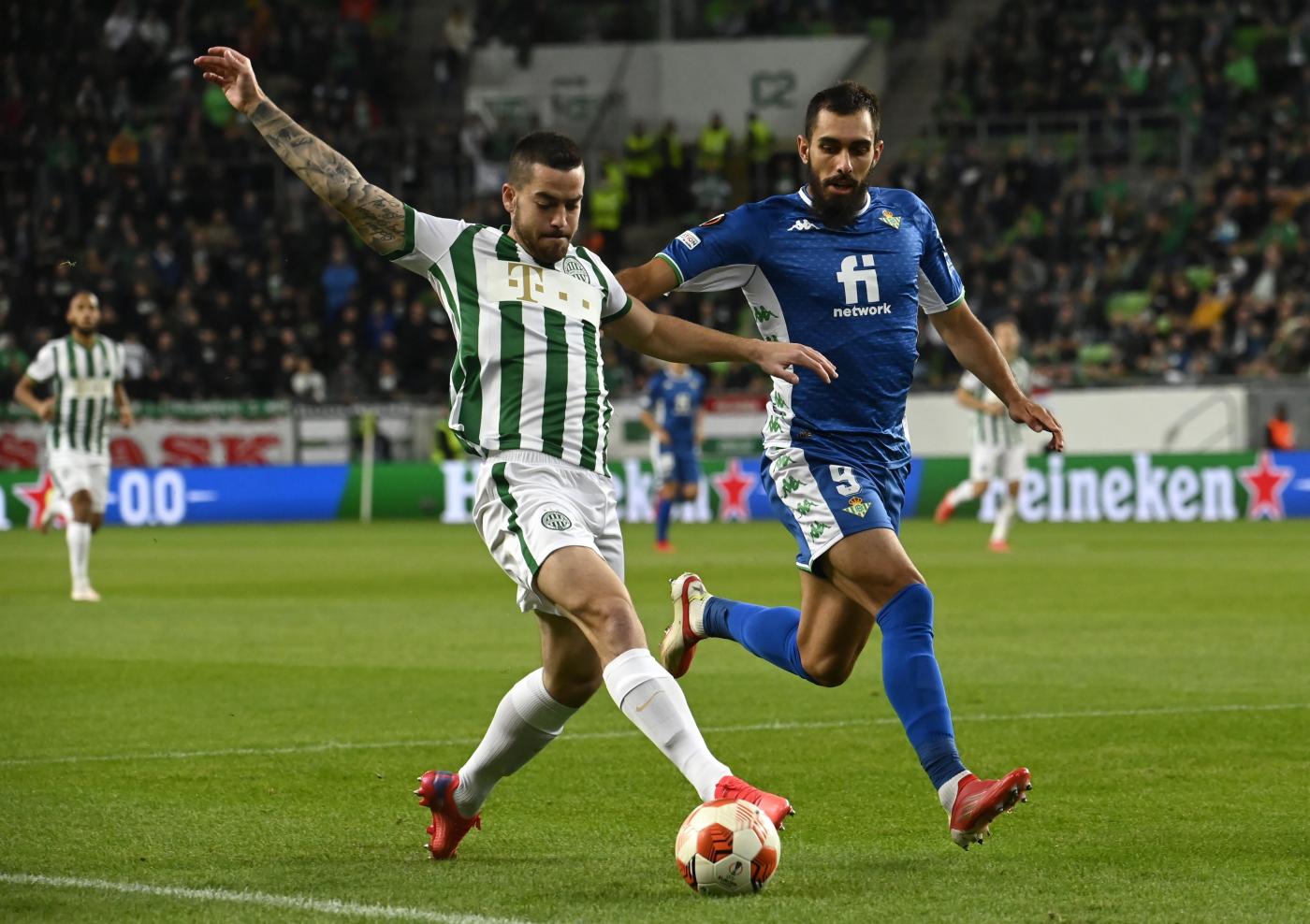 Imagen del Ferencváorsi - Real Betis. efe